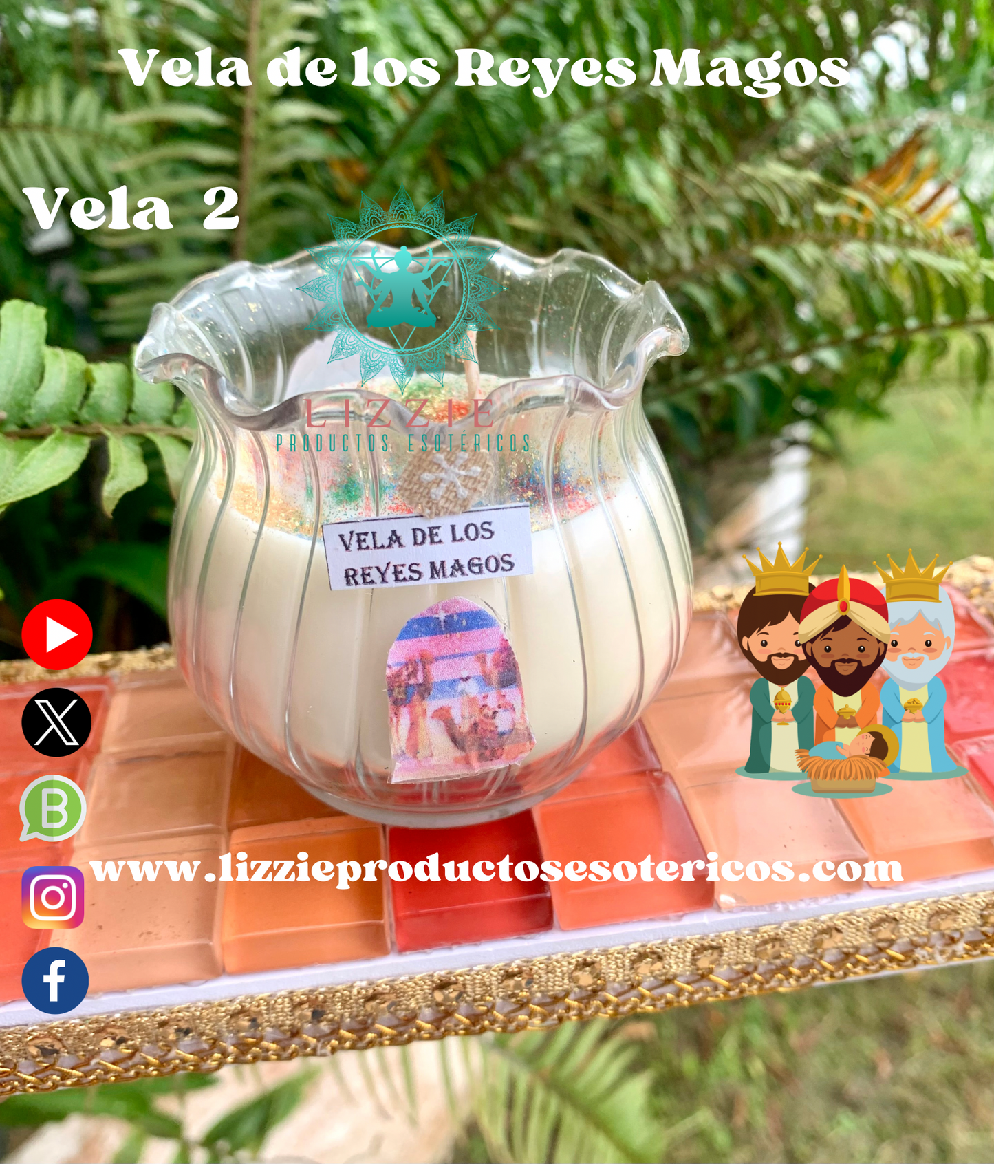 Vela de los 3 Reyes Magos