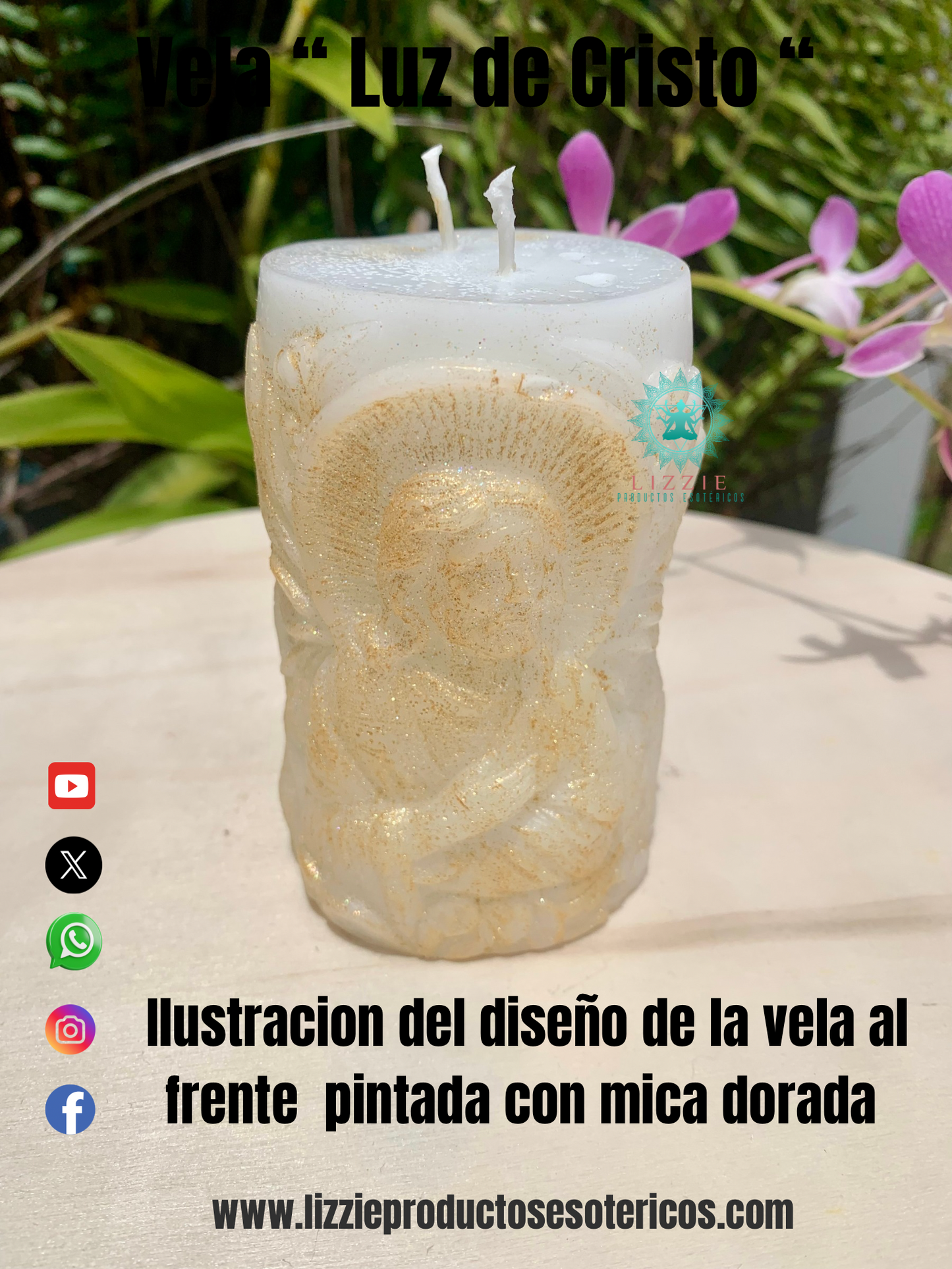 Vela “Luz de Cristo ”