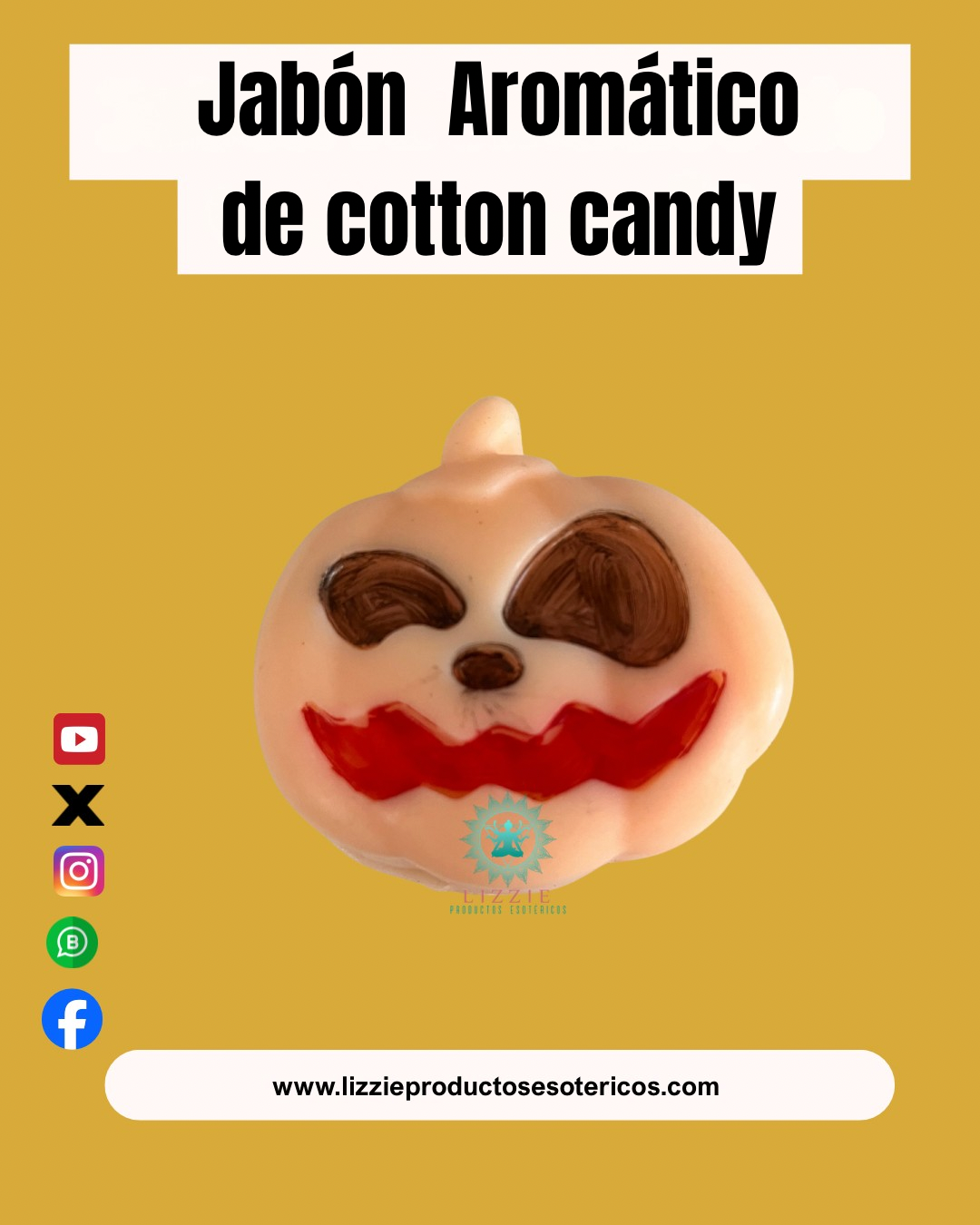 Jabones Aromáticos con temática mes de octubre