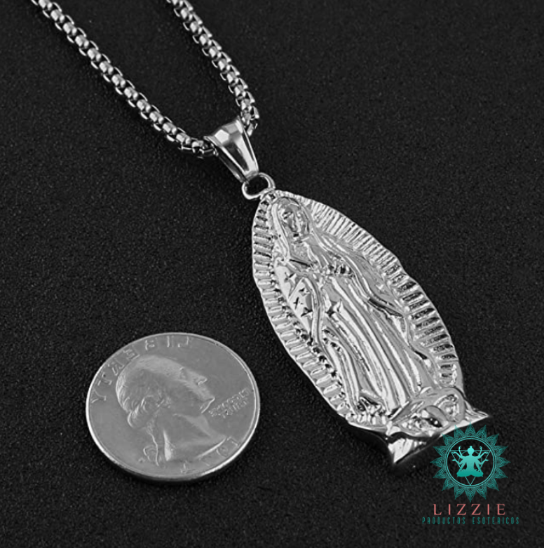 Cadena con Medalla de la Virgen María