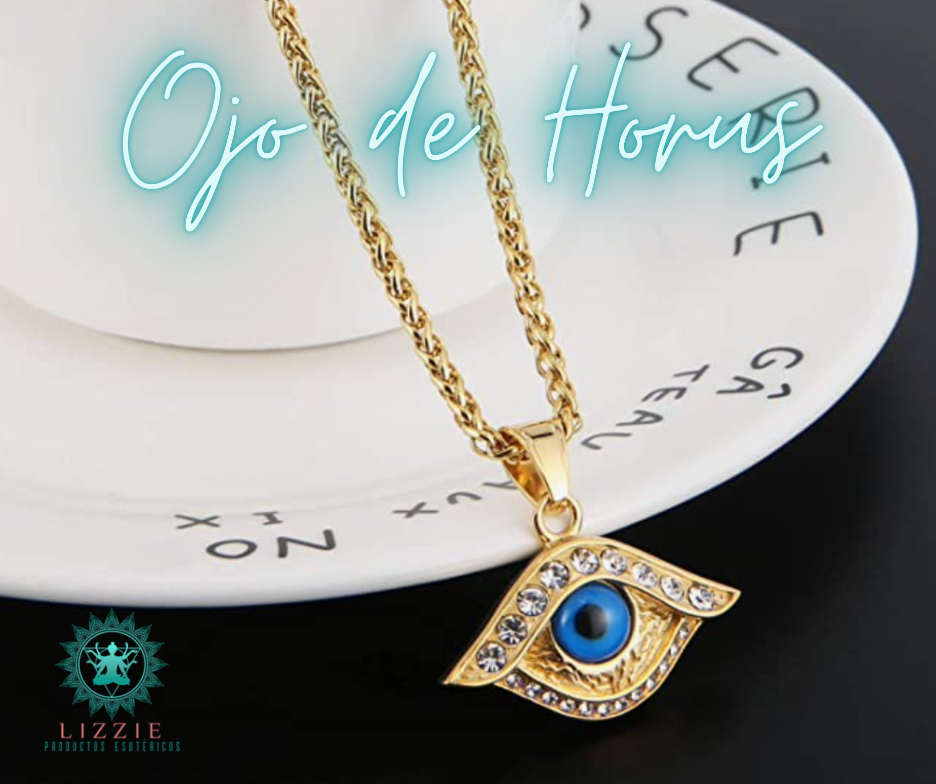 Cadena con dije Ojo de Horus