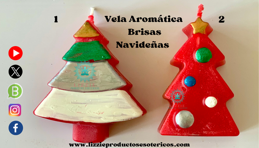 Vela Aromática Brisas Navideñas