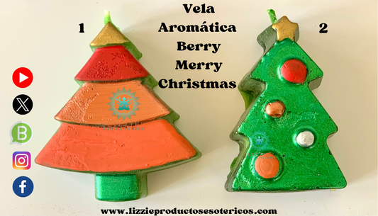 Vela Aromática Berry Merry Christmas