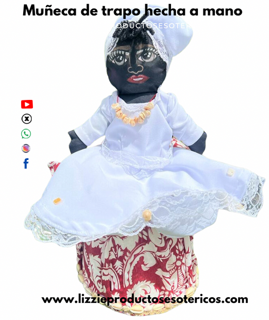 Tomasa (handmade rag doll)