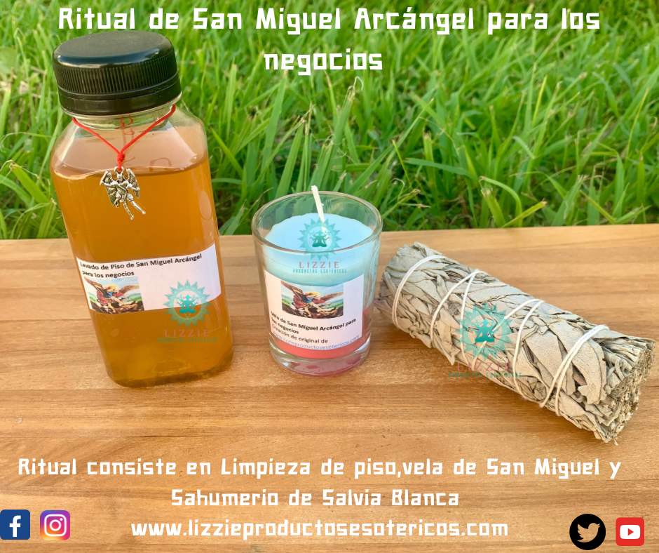Los Sam Mini Ritual Ritual a San Miguel Arcángel para los negocios – Lizzie Productos ...