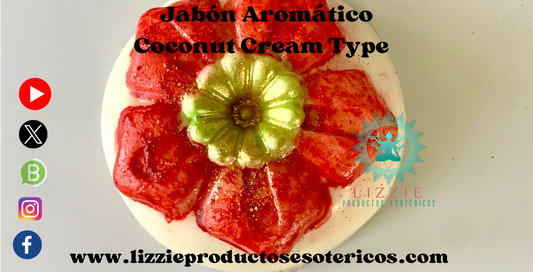 Jabón Aromático Coconut Cream Type