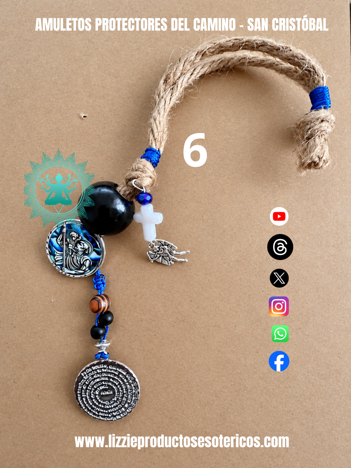 AMULETOS PROTECTORES DEL CAMINO – SAN CRISTÓBAL