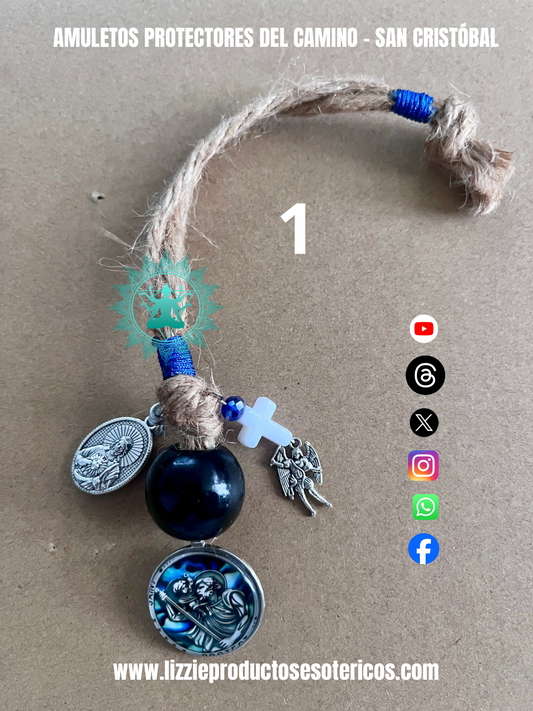 AMULETOS PROTECTORES DEL CAMINO – SAN CRISTÓBAL