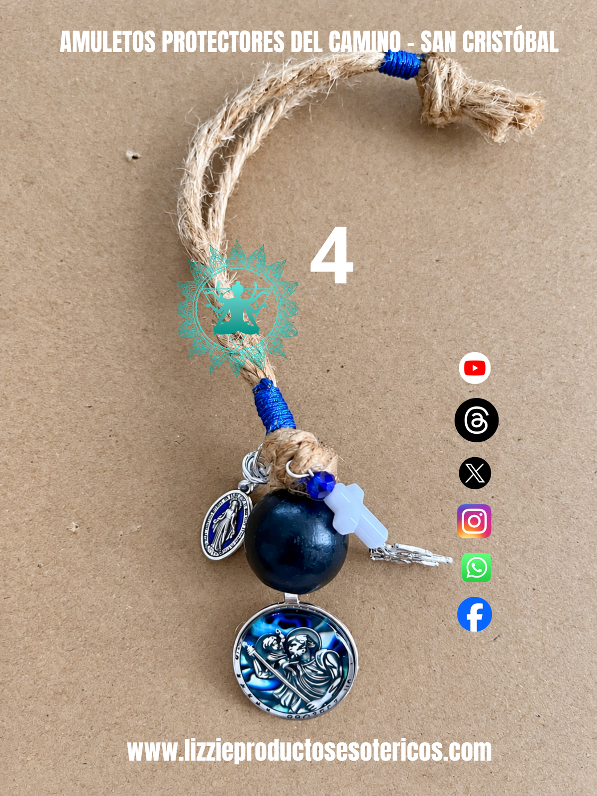 AMULETOS PROTECTORES DEL CAMINO – SAN CRISTÓBAL