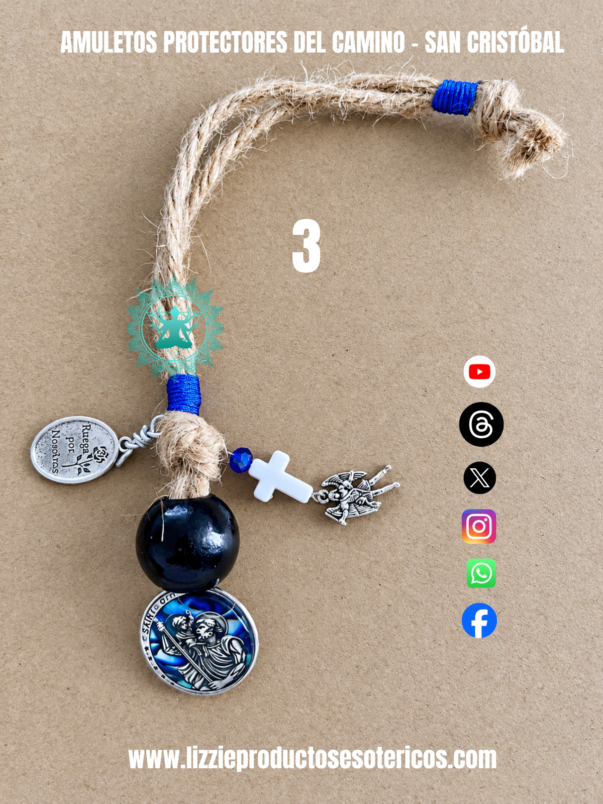AMULETOS PROTECTORES DEL CAMINO – SAN CRISTÓBAL