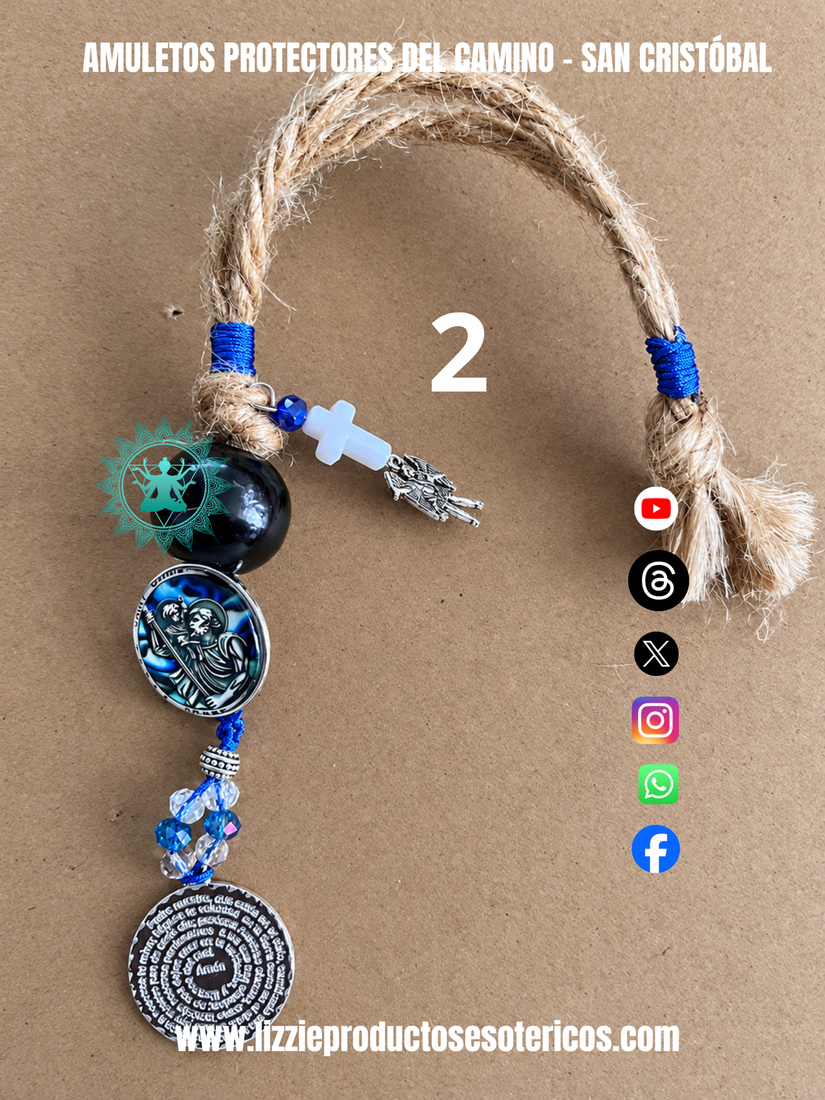 AMULETOS PROTECTORES DEL CAMINO – SAN CRISTÓBAL