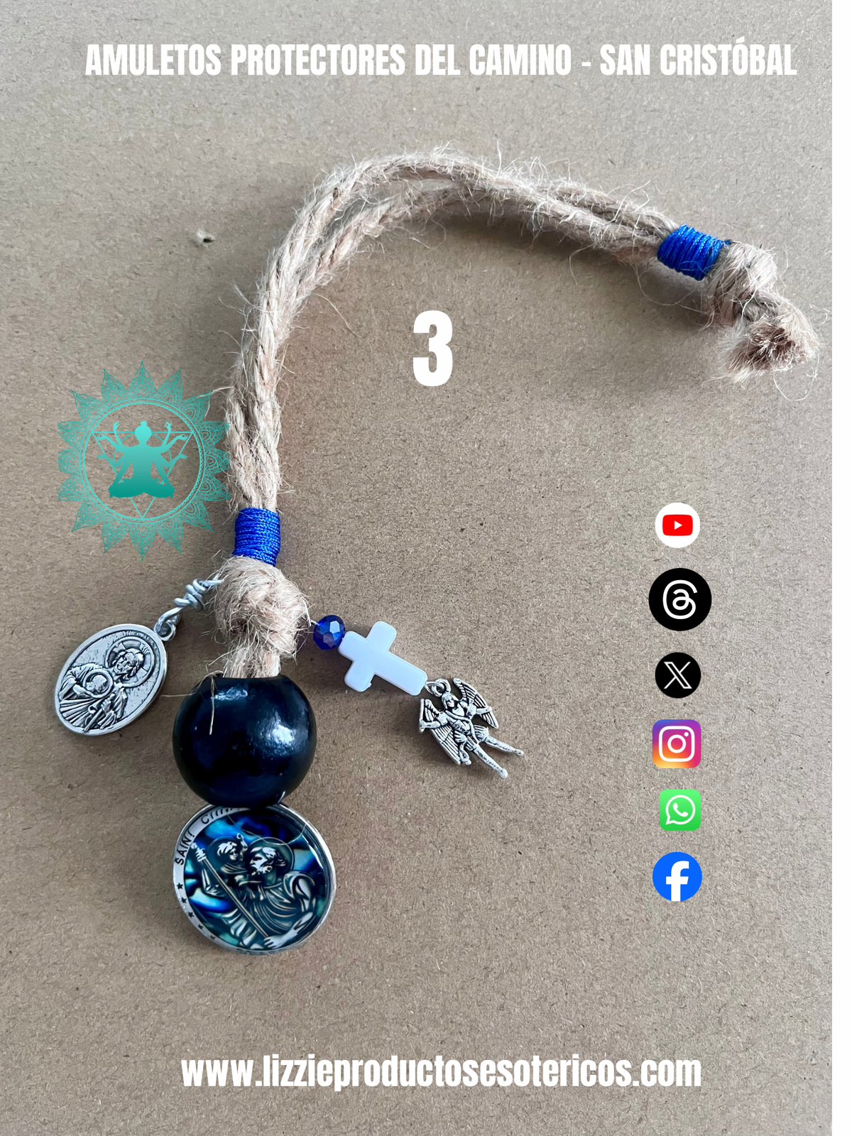 AMULETOS PROTECTORES DEL CAMINO – SAN CRISTÓBAL