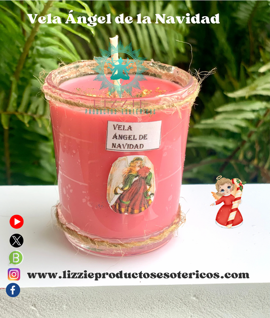 Vela Ángel de la Navidad