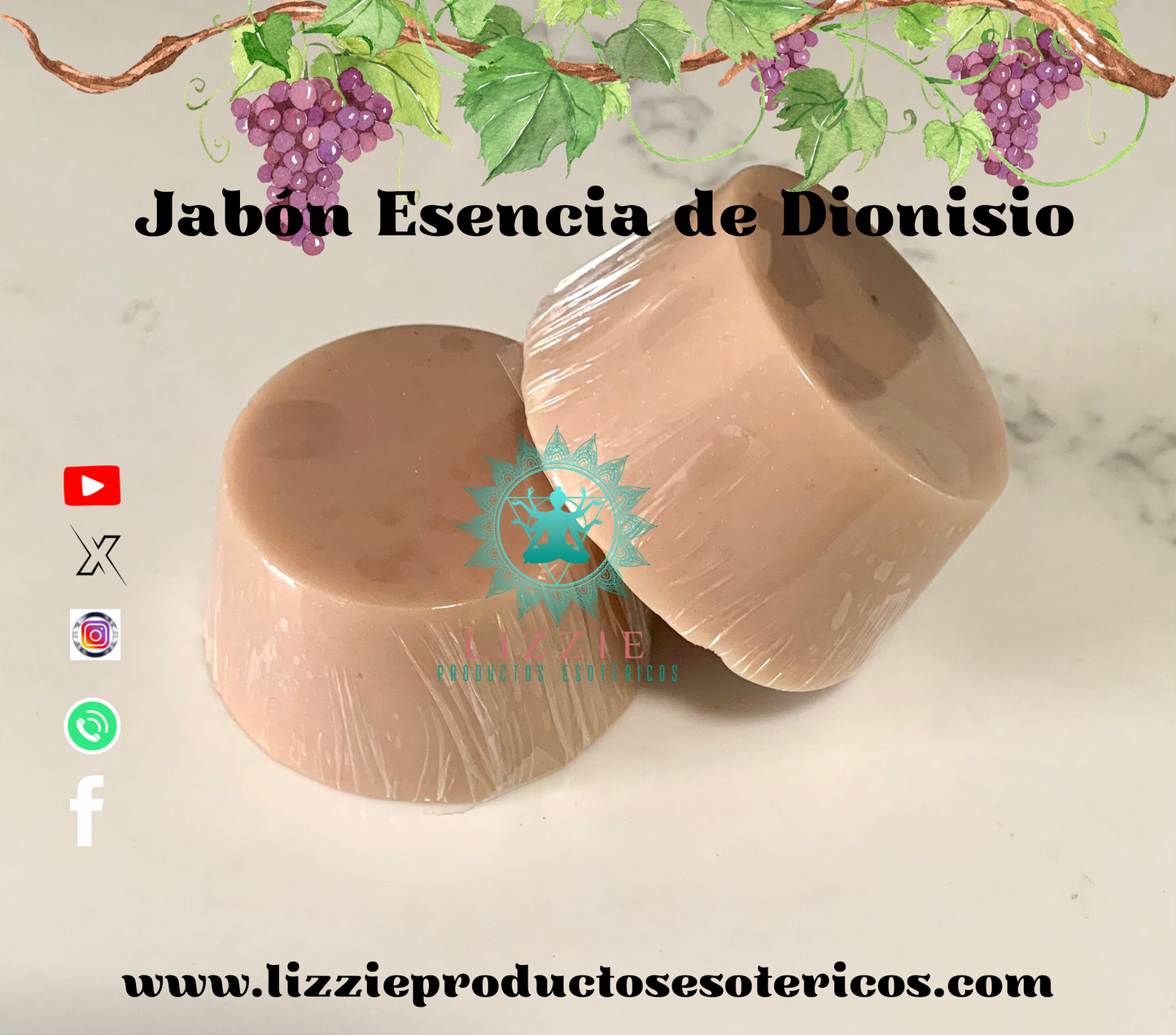 Jabón Esencia de Dionisio