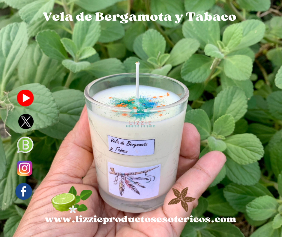 Vela de Bergamota y Tabaco