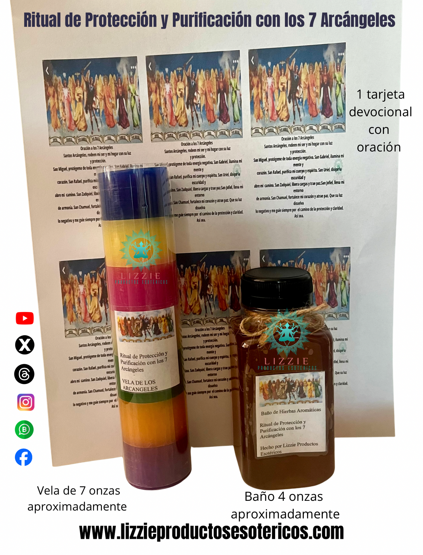 Ritual de Protección y Purificación con los 7 Arcángeles