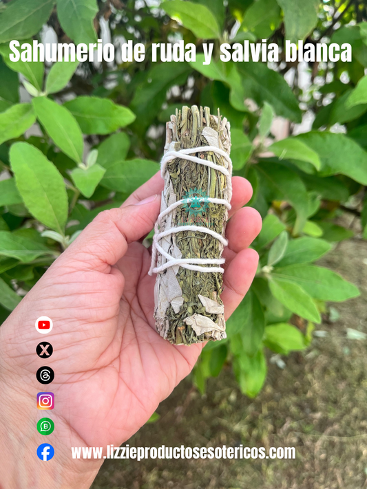 Sahumerio de Ruda y Salvia Blanca