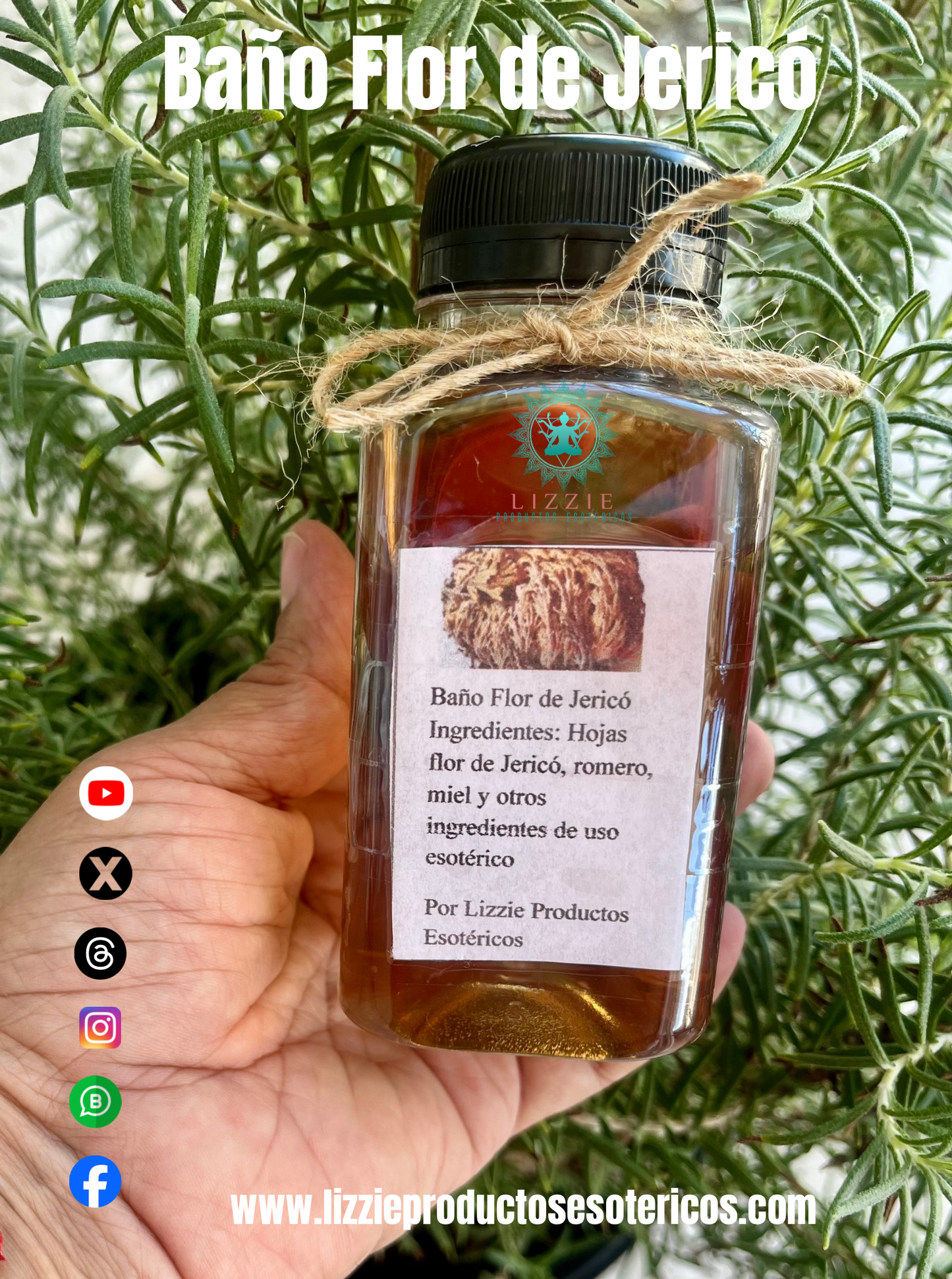 Baño Flor de Jericó