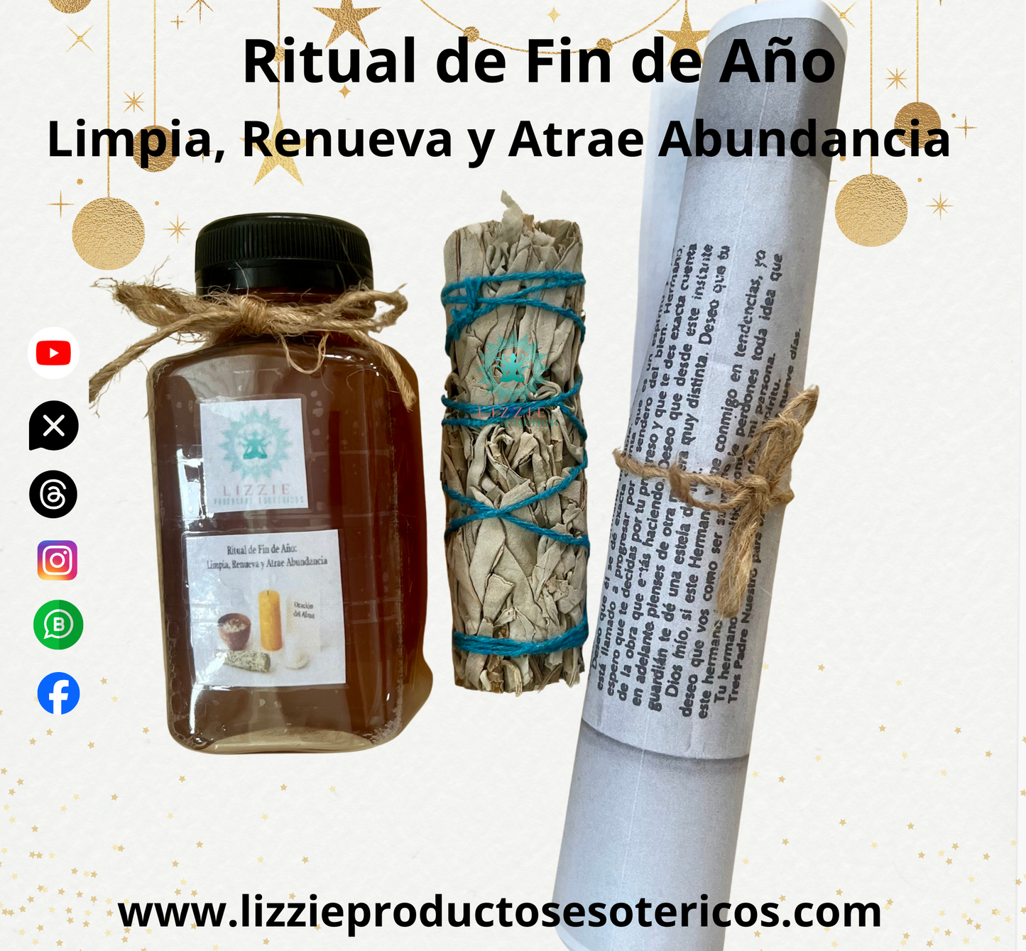 Ritual de Fin de Año ( Limpieza   Renueva y Atrae Abundancia )