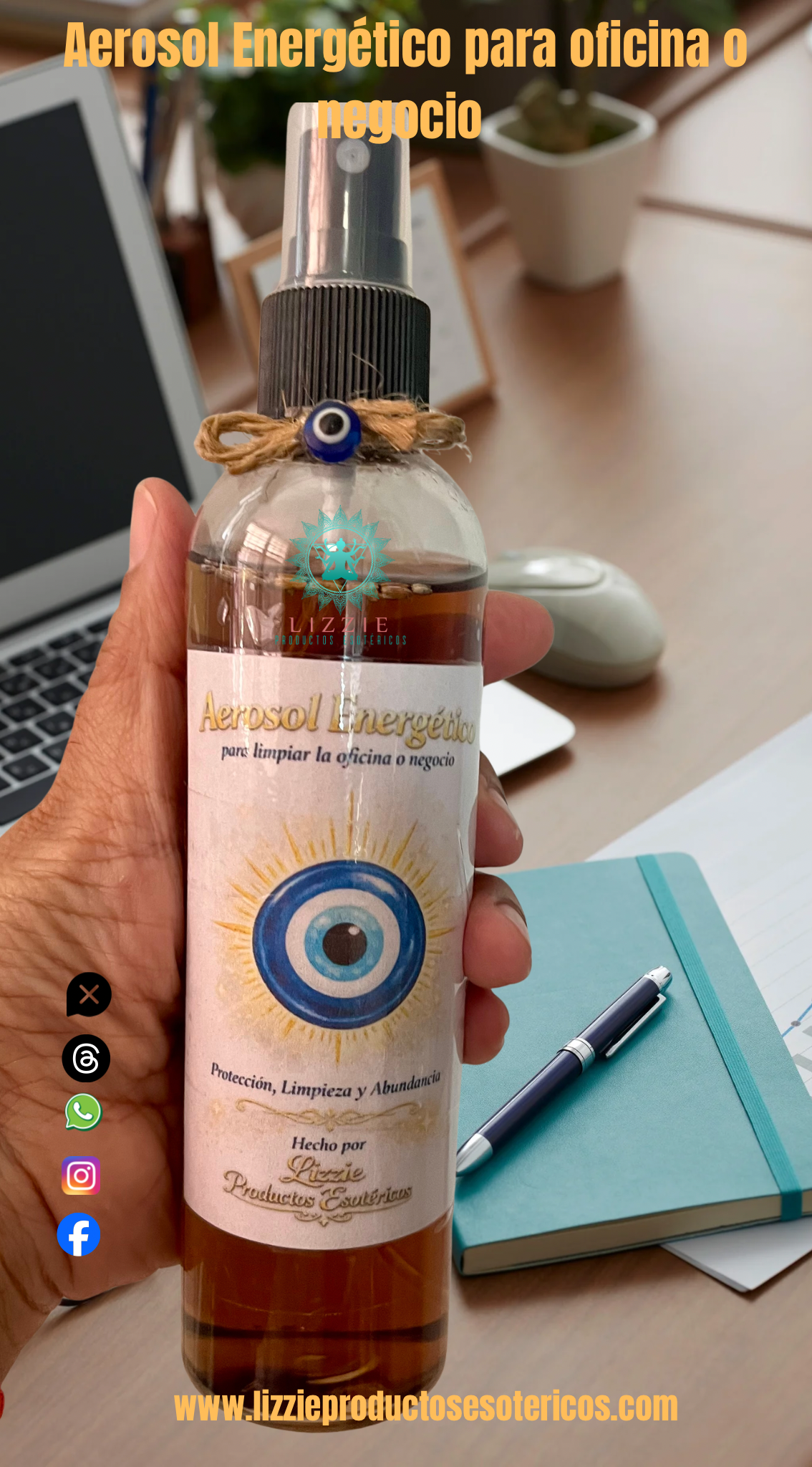 Aerosol Energético para oficina o negocio