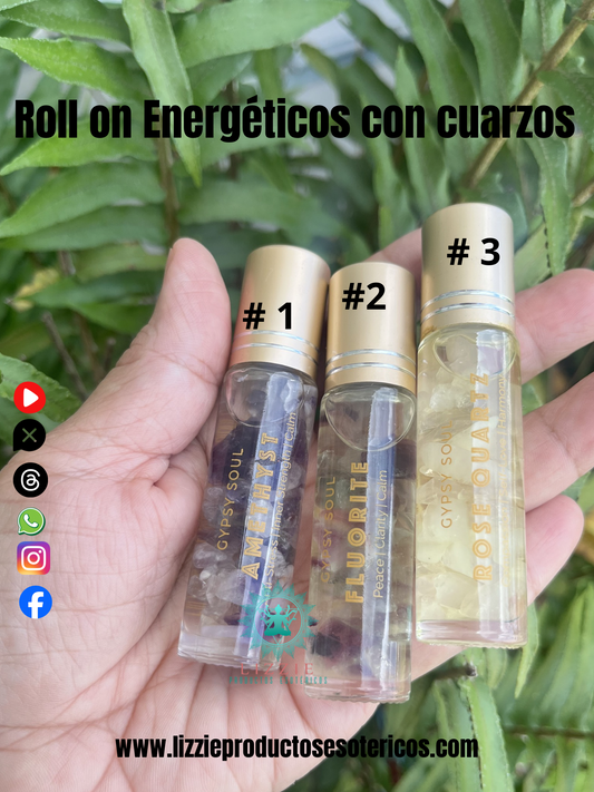 Roll on Energéticos con cuarzos