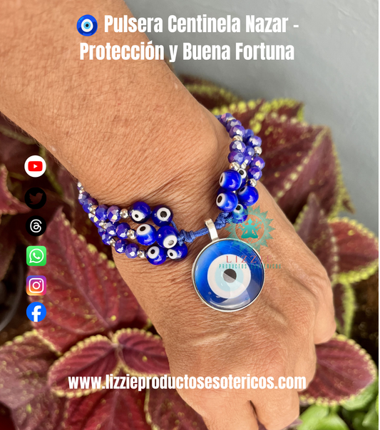 🧿 Pulsera Centinela Nazar – Protección y Buena Fortuna