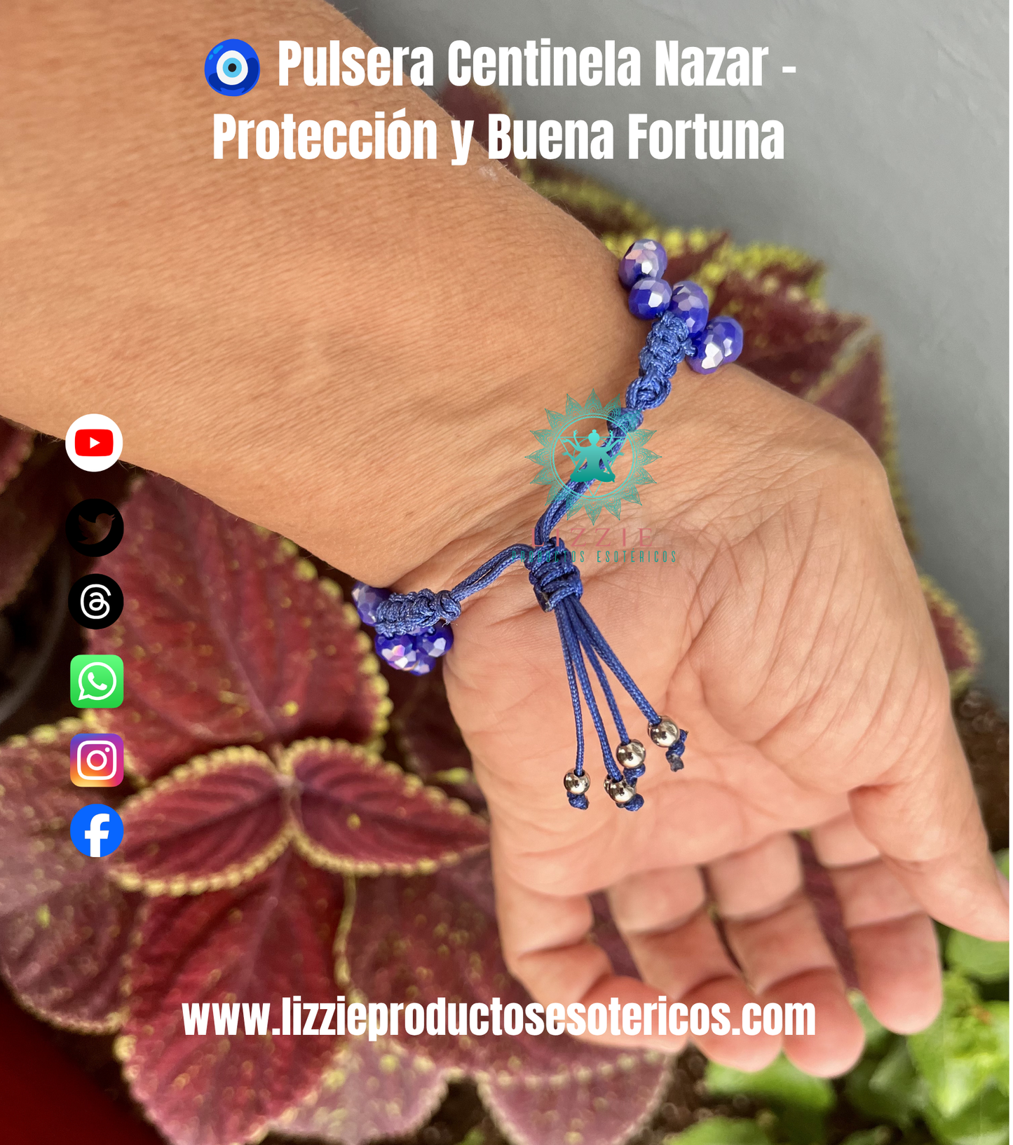 🧿 Pulsera Centinela Nazar – Protección y Buena Fortuna