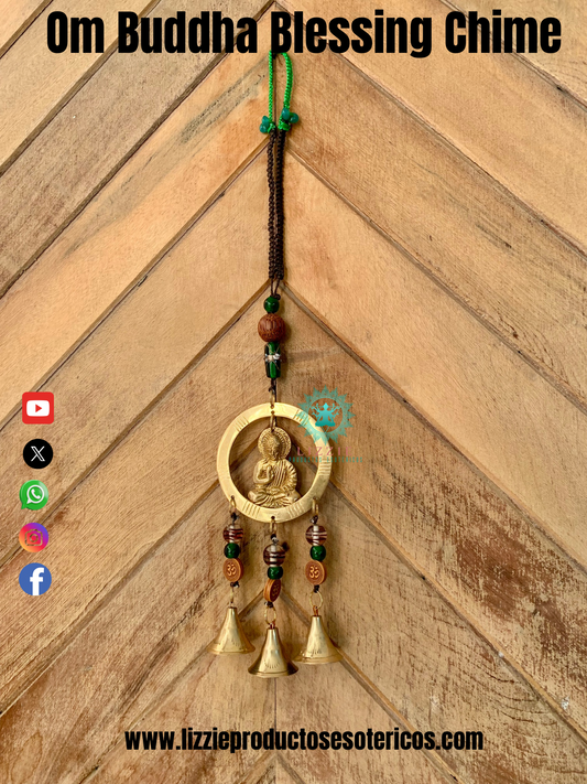 Om Buddha Blessing Chime

Campanas de Buda y Om para paz, protección y armonía
