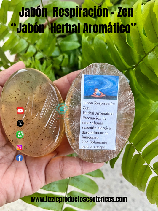 Jabón Respiración-Zen “Jabón Herbal Aromático “