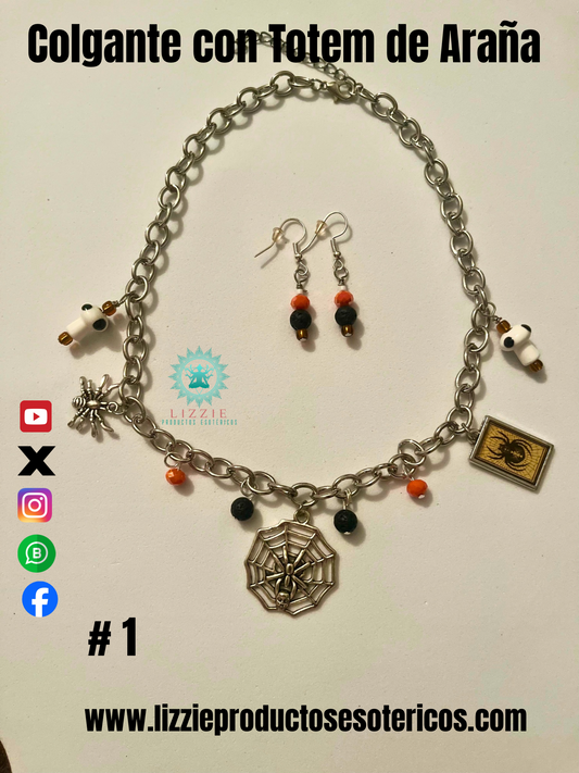 Colgante con Tótem de araña