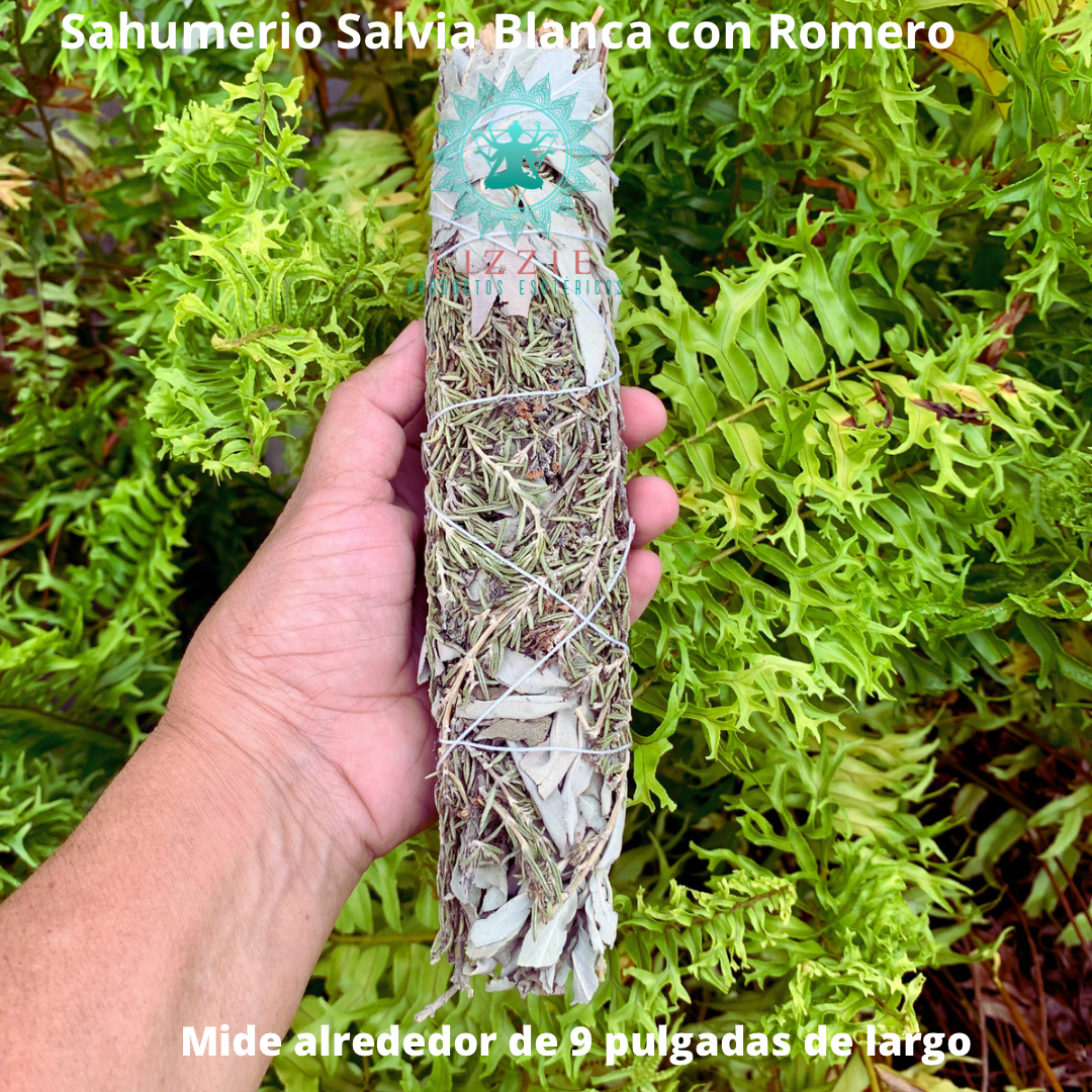 White Sage Sahumerio with Rosemary