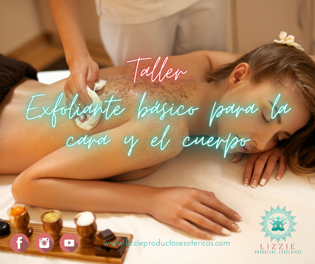 Taller exfoliante básico para la cara y el cuerpo