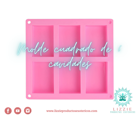 Square mold (6 cavities)