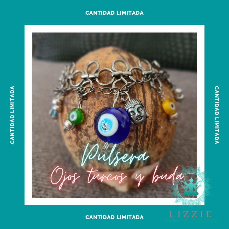 Turkish Eyes and Buddha Bracelet