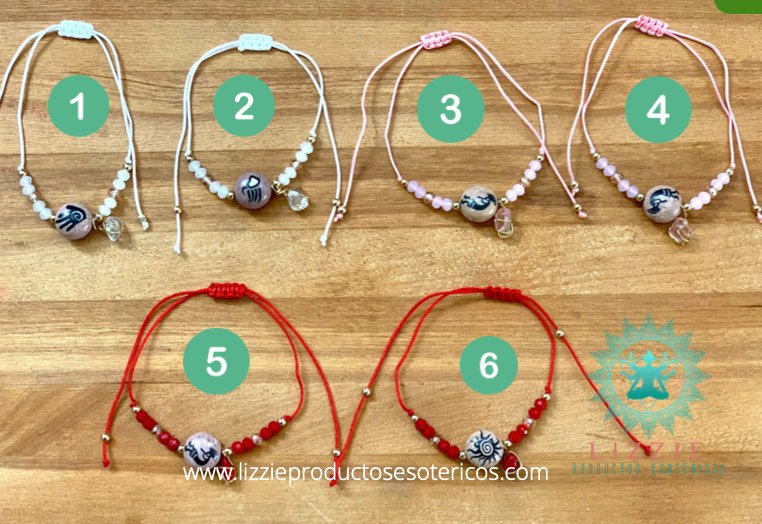 Pulseras en Hilo con Cuarzos