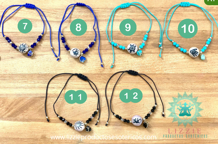 Pulseras en Hilo con Cuarzos