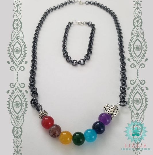 Muladhara (necklace and bracelet)
