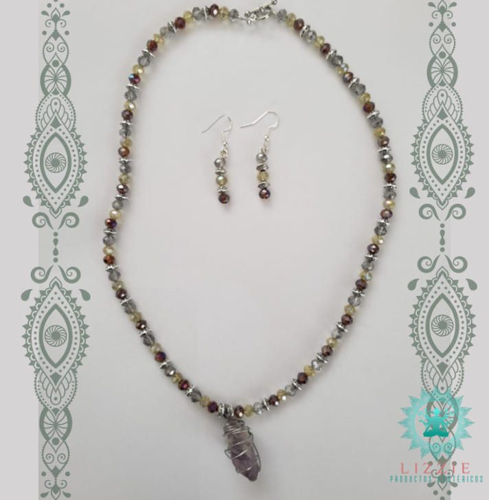 Crystalline (necklace and screens)