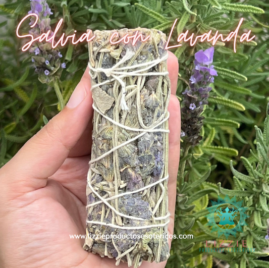 Sage Sahumerio with Lavender