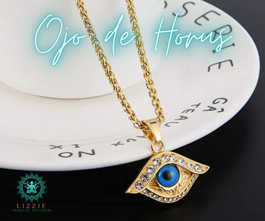 Cadena con dije Ojo de Horus