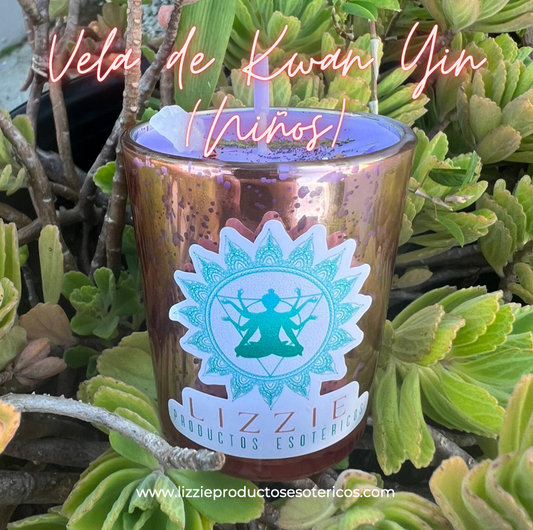 Vela de Kwan Yin (Niños)